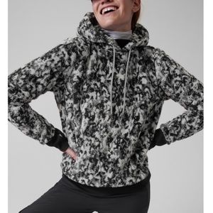 Athleta Tugga Sherpa Jacquard Hoodie